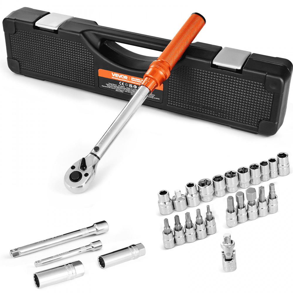 HG-386025 - Precision Torque Wrench 3/8" Drive 5-60 N.m with Case