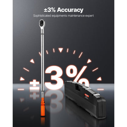 HG-34600 - Precision 3/4" Drive Torque Wrench, 100-600 lbf-ft Capacity