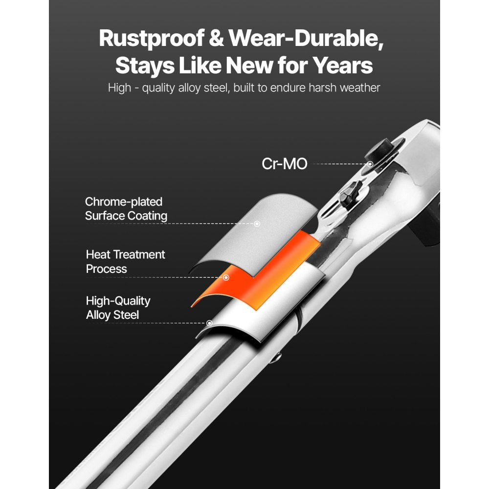 HG-34600 - Precision 3/4" Drive Torque Wrench, 100-600 lbf-ft Capacity