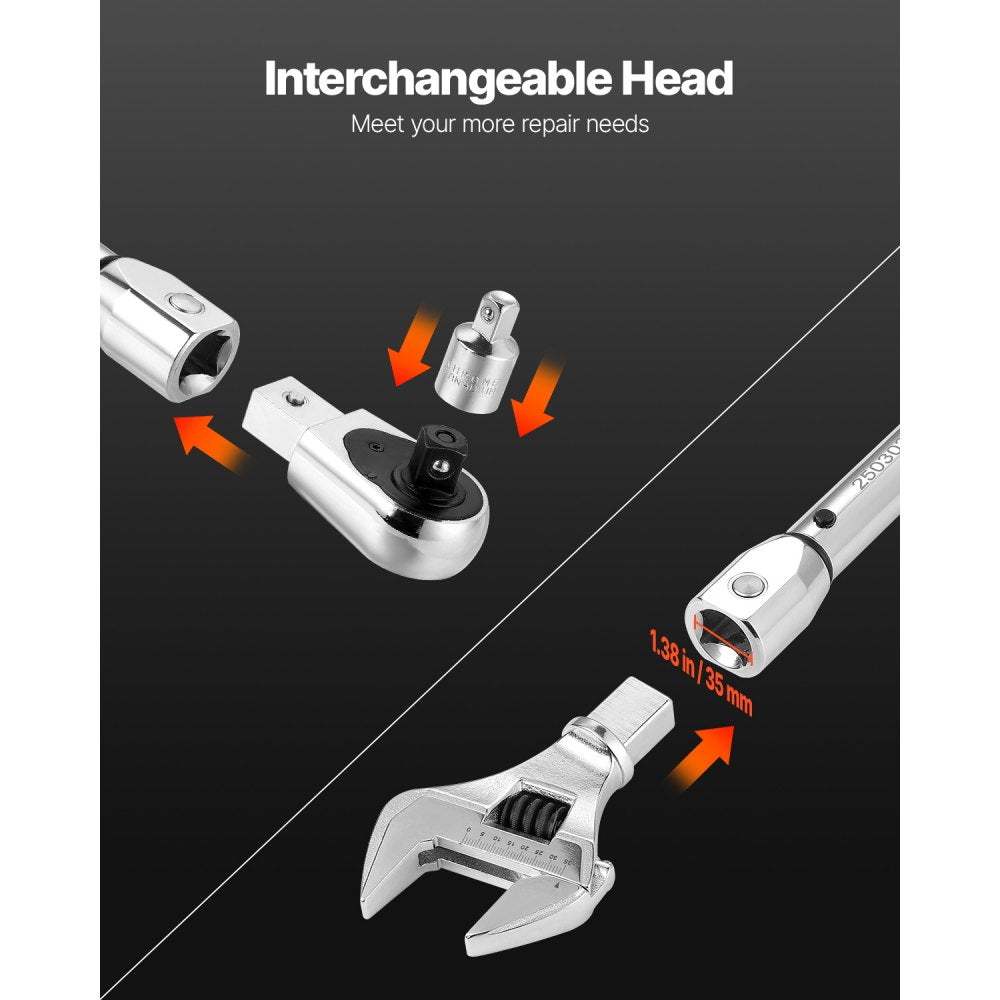 HGKN120035 - Precision 1/2" Drive Torque Wrench, 20-160 lbf-ft, Alloy Steel