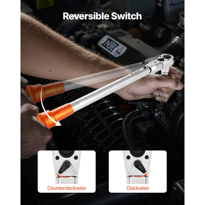 HGKN120035 - Precision 1/2" Drive Torque Wrench, 20-160 lbf-ft, Alloy Steel