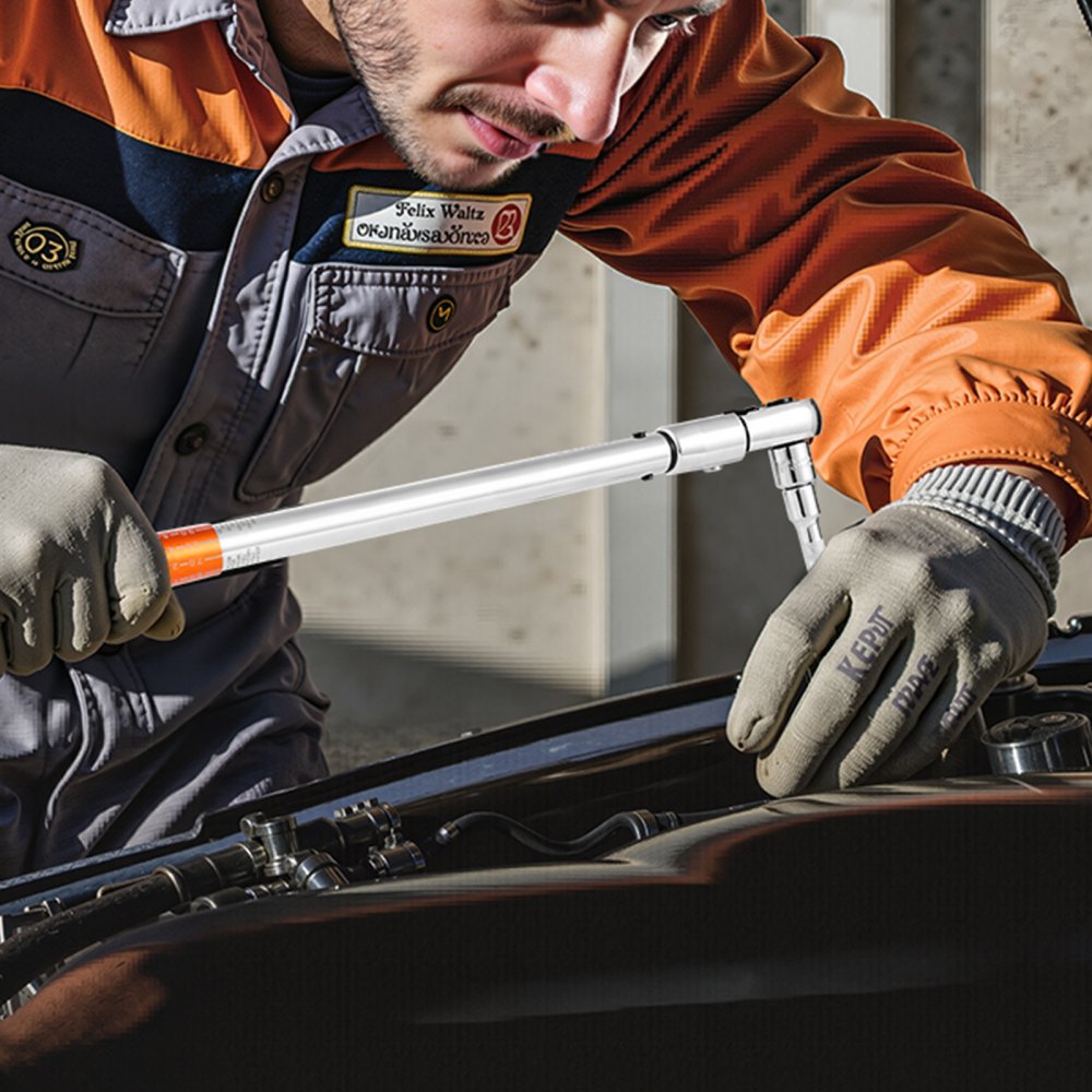 HGKN120035 - Precision 1/2" Drive Torque Wrench, 20-160 lbf-ft, Alloy Steel