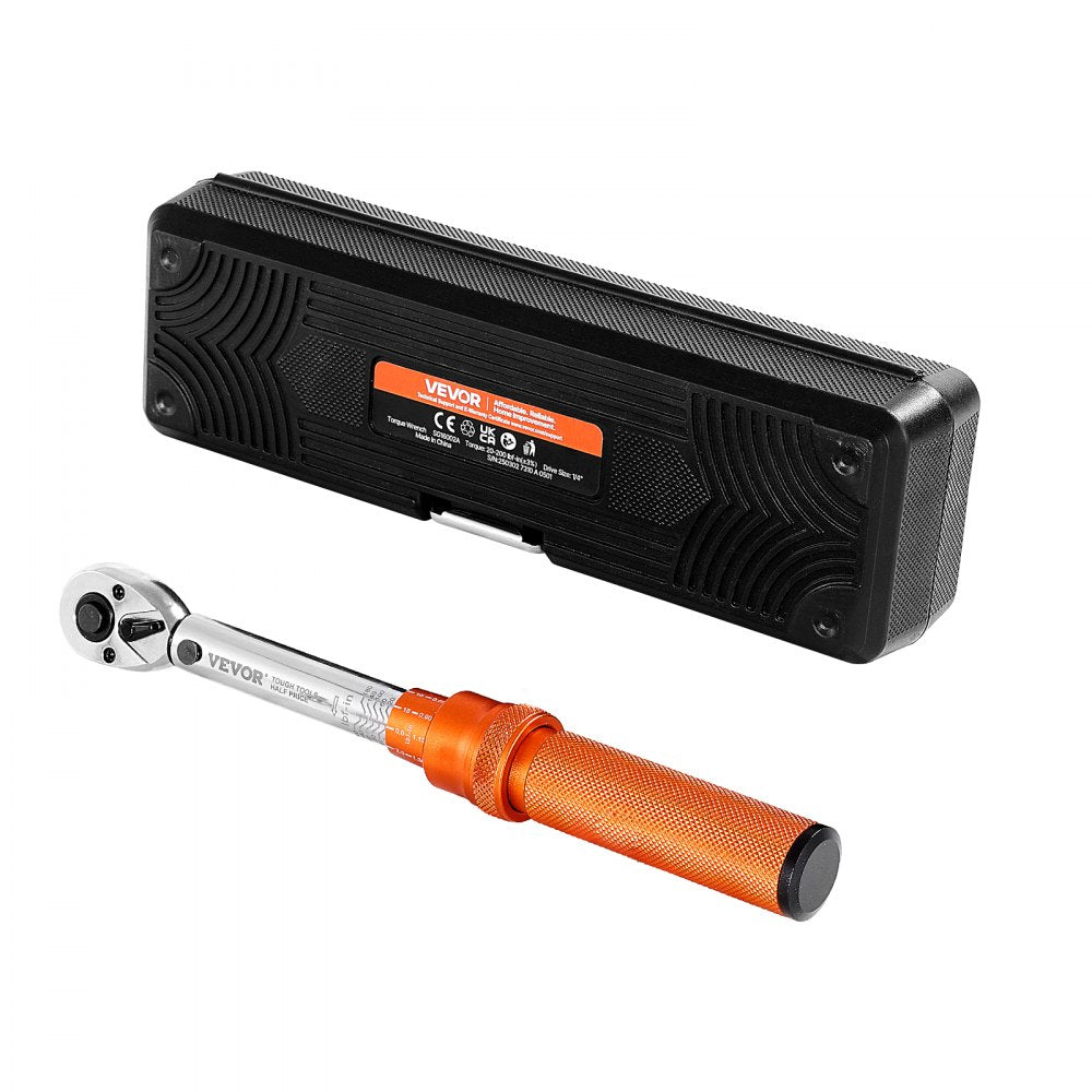 SG16002A - Precision Click Torque Wrench 1/4" Drive, 20-200 lbf-in