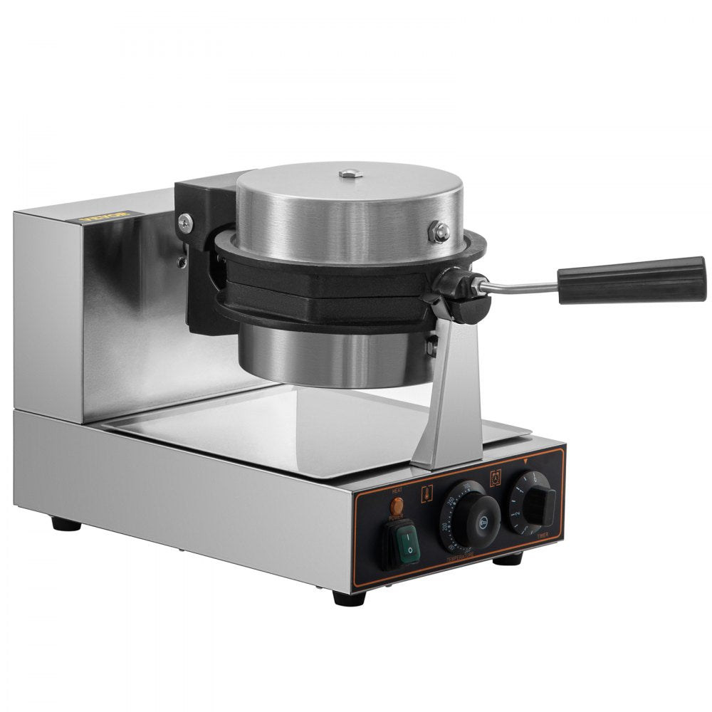 HT-2206E - 1200W Commercial Bubble Waffle Maker with Hexagonal Mold