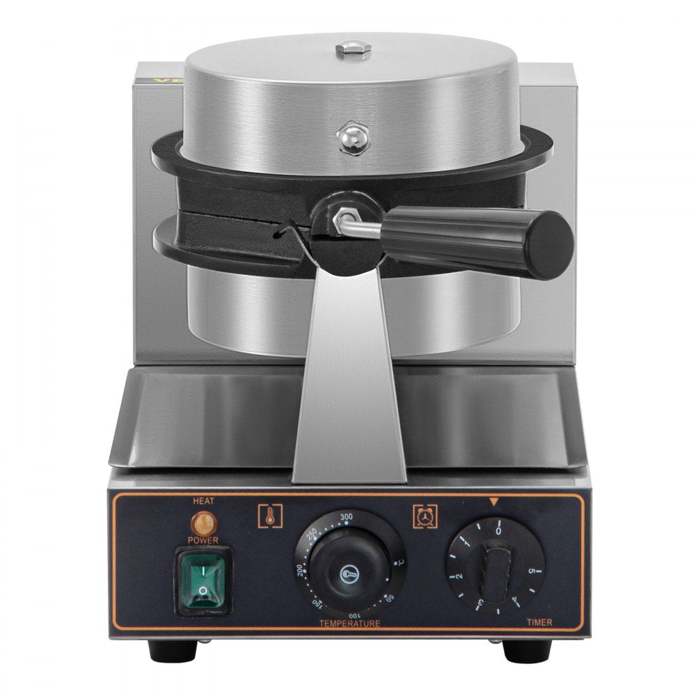 HT-2206E - 1200W Commercial Bubble Waffle Maker with Hexagonal Mold