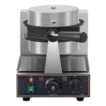 HT-2206E - 1200W Commercial Bubble Waffle Maker with Hexagonal Mold