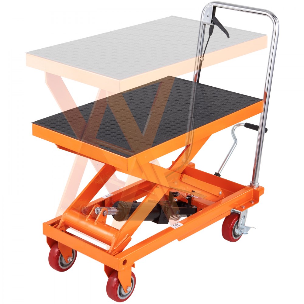 TFD50 - 1100lbs VEVOR Hydraulic Lift Table with Smooth Manual Operation