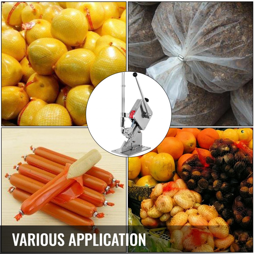 U506 - Durable U-Shape Sausage Clipper Machine for Home & Commercial Use