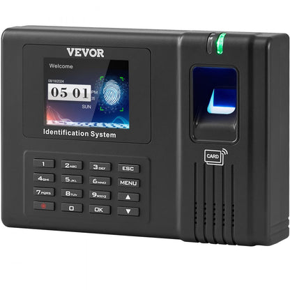 TM1000 - Advanced Attendance Clock with Fingerprint, PIN & RFID Verification