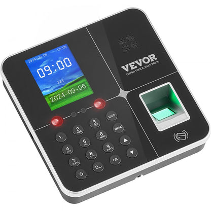 F18 - Biometric Time Clock with Facial, Fingerprint & RFID Verification