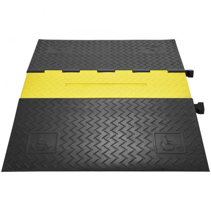 CP-5DA(7508001) - ADA Compliant 5-Channel Cable Protector Ramp, 1.3 x 1.2 in