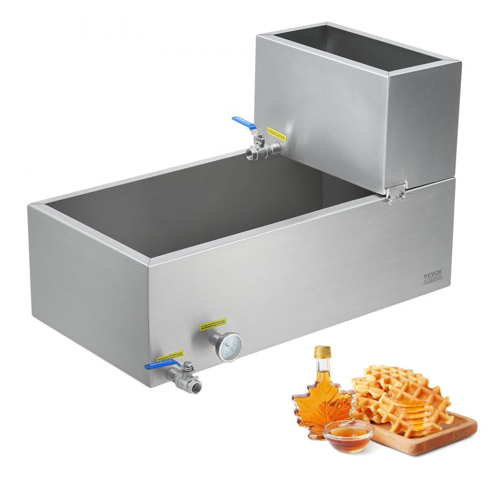 ZFQ-74L-TB Large 19.6 Gallon Maple Syrup Evaporator with Thermometer