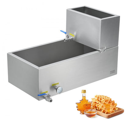 ZFQ-74L-TB Large 19.6 Gallon Maple Syrup Evaporator with Thermometer