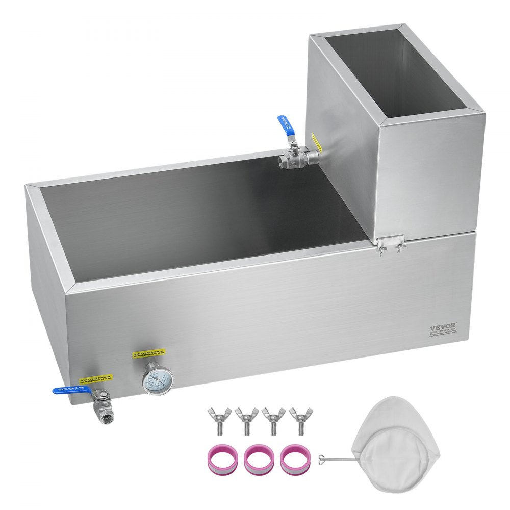 ZFQ-74L-TB Large 19.6 Gallon Maple Syrup Evaporator with Thermometer