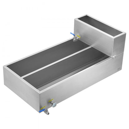 ZFQ-178L-TB 47-Gallon Stainless Steel Maple Syrup Evaporator with Thermometer