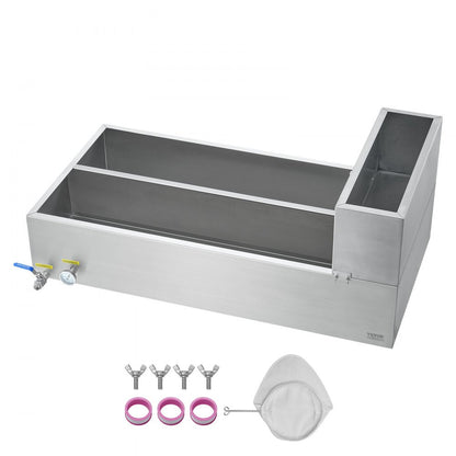 ZFQ-178L-TB 47-Gallon Stainless Steel Maple Syrup Evaporator with Thermometer