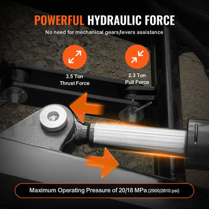 WCVC-50-30-280 - Heavy-Duty Hydraulic Top Link, 11 in Piston, Easy Install
