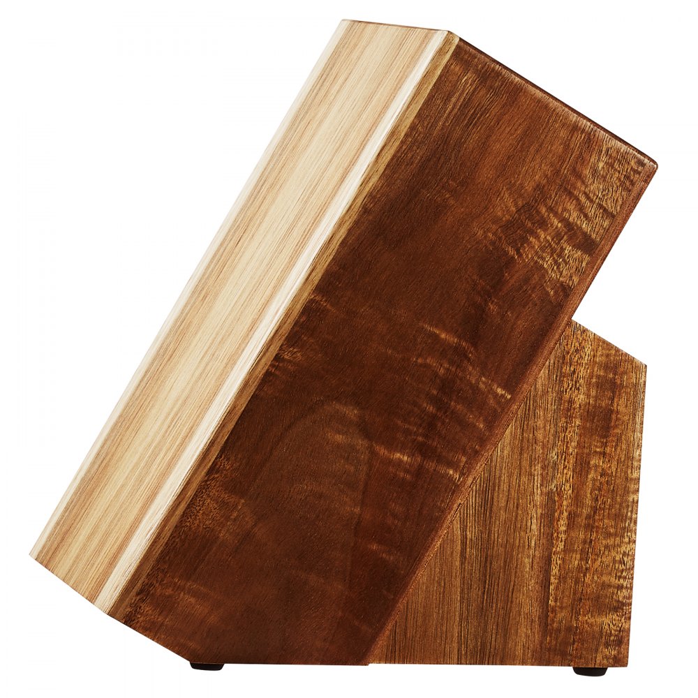 CH23015 - 15-Slot Acacia Wood Knife Block for Organized Kitchen