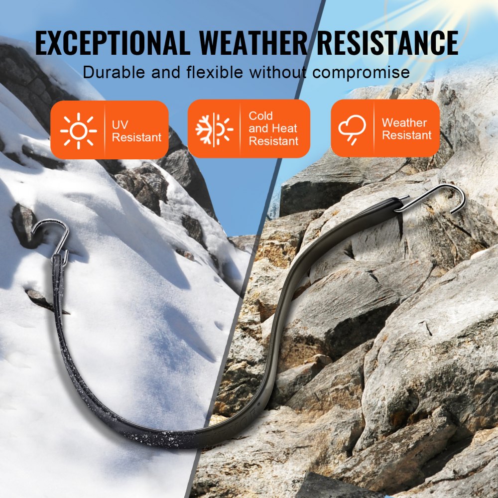 HMTLS-02 - Heavy-Duty 20mm VEVOR Bungee Cord Set for Secure Transport