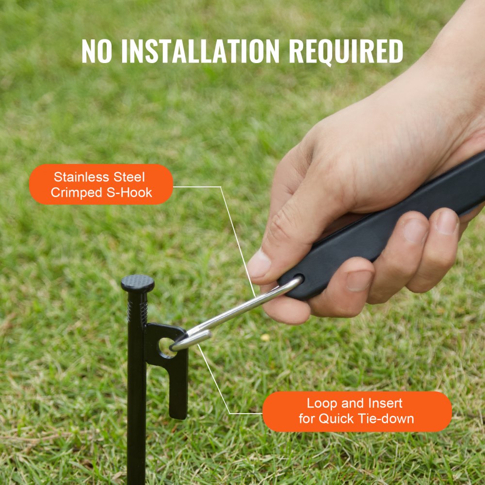 HMTLS-02 - Heavy-Duty 20mm VEVOR Bungee Cord Set for Secure Transport