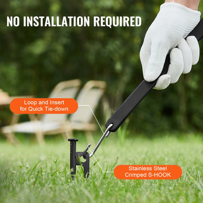 HMTLS-06 - 50 Pcs Heavy-Duty Bungee Cords for Secure Transport and Storage