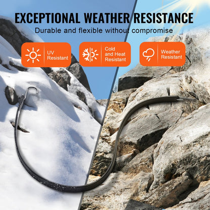 HMTLS-03 - Heavy-Duty 36" Bungee Cord Set with S-Hooks for Secure Transport