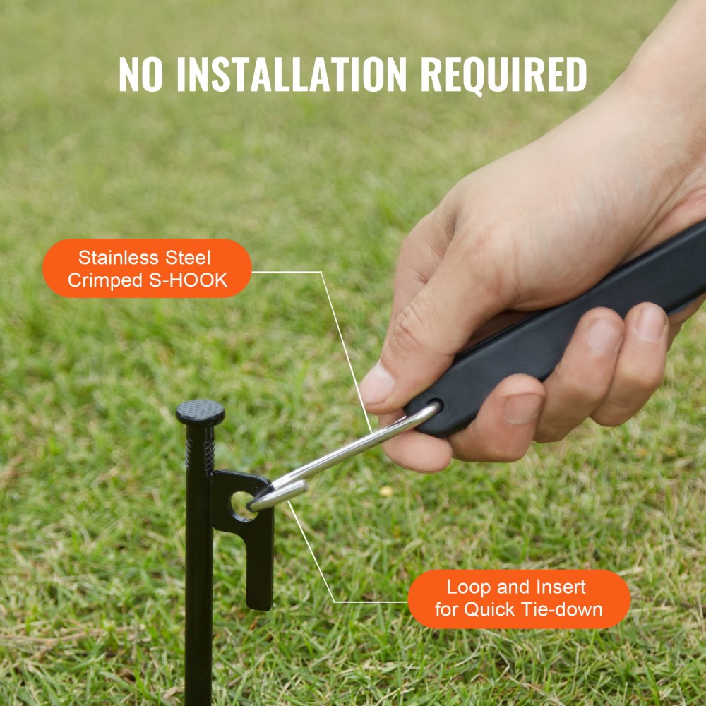 HMTLS-03 - Heavy-Duty 36" Bungee Cord Set with S-Hooks for Secure Transport