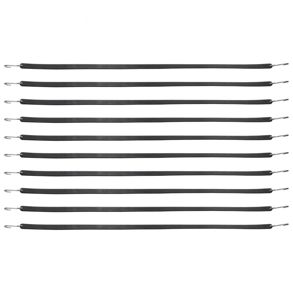 HMTLS-03 - Heavy-Duty 36" Bungee Cord Set with S-Hooks for Secure Transport