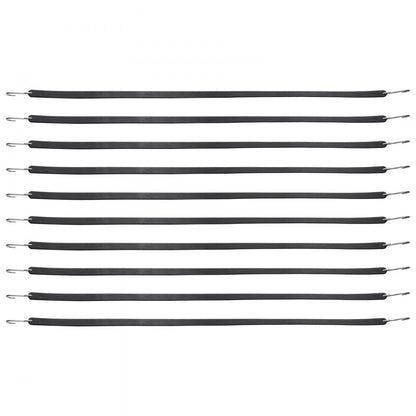 HMTLS-03 - Heavy-Duty 36" Bungee Cord Set with S-Hooks for Secure Transport