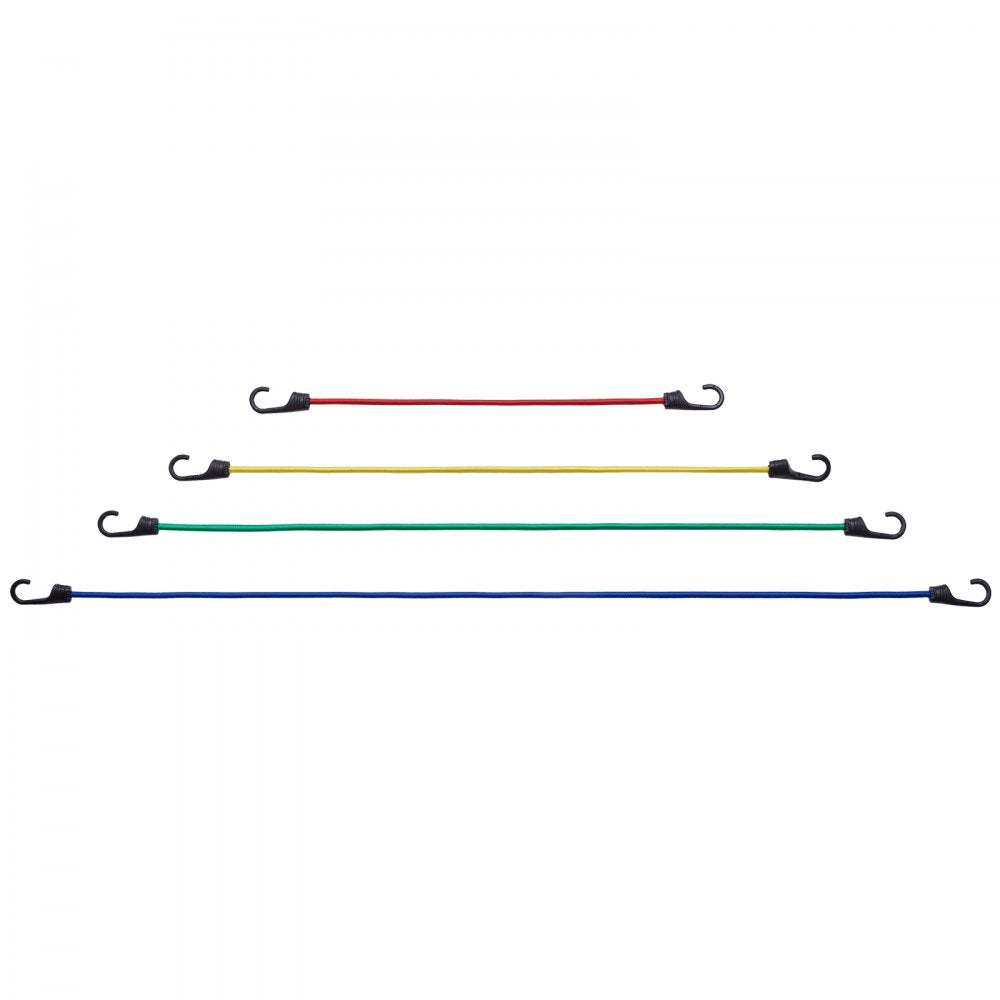 DJ-JC001 - 32 Pcs Heavy-Duty Bungee Cord Set with A3 Steel Hooks