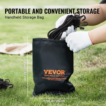 DJ-ST004 - 32" Heavy-Duty Bungee Cords for Transport & Storage