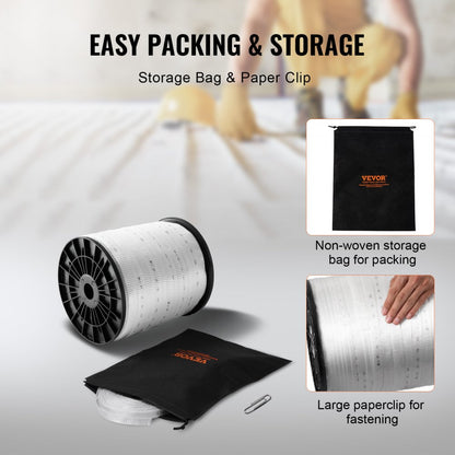 161M19MP9P - 3/4" x 528' High-Strength Polyester Pull Tape for Heavy-Duty Tasks