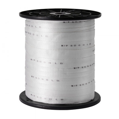 161M254CO6 - Heavy-Duty 1" x 528' Polyester Pull Tape with 6000 lbf Strength