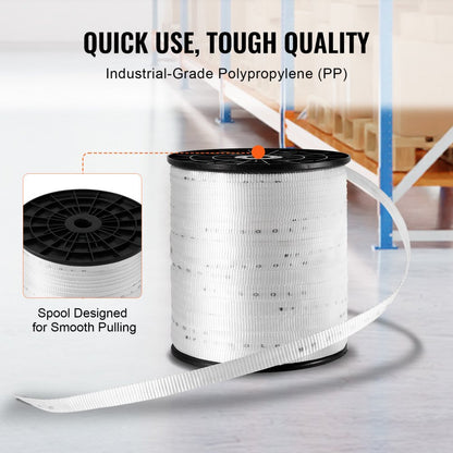 321M19MUS4 - 3/4" x 1053' Heavy-Duty Polyester Pull Tape for Electrical Tasks