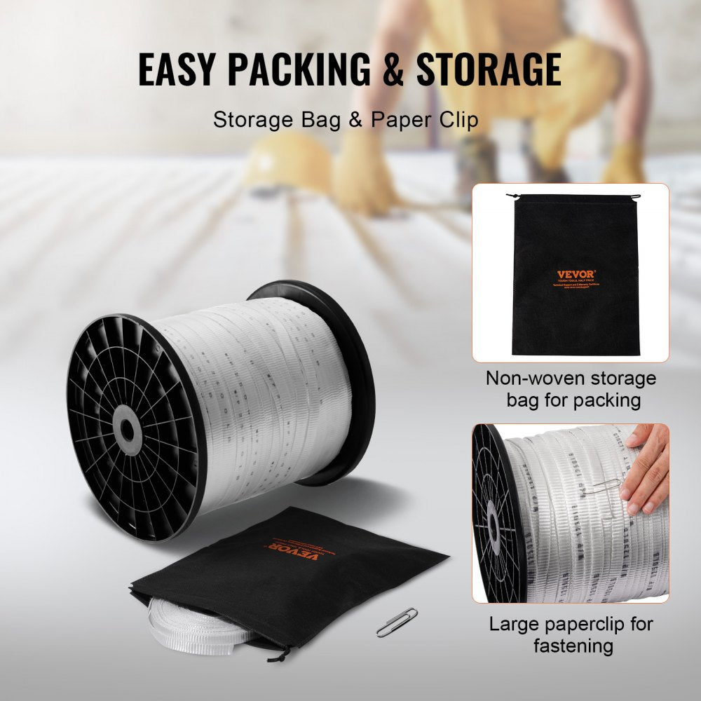 321M19MUS4 - 3/4" x 1053' Heavy-Duty Polyester Pull Tape for Electrical Tasks