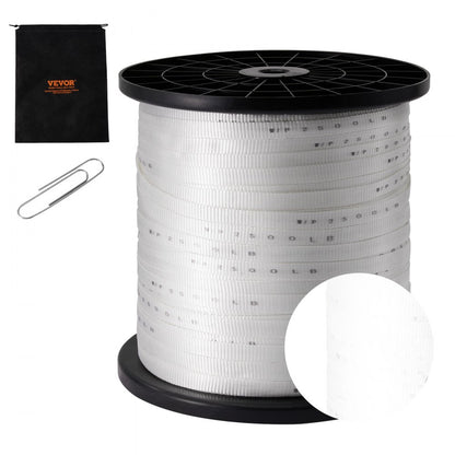 641M19M9OS - 3/4" x 2103' Heavy-Duty Polyester Pull Tape with Markings