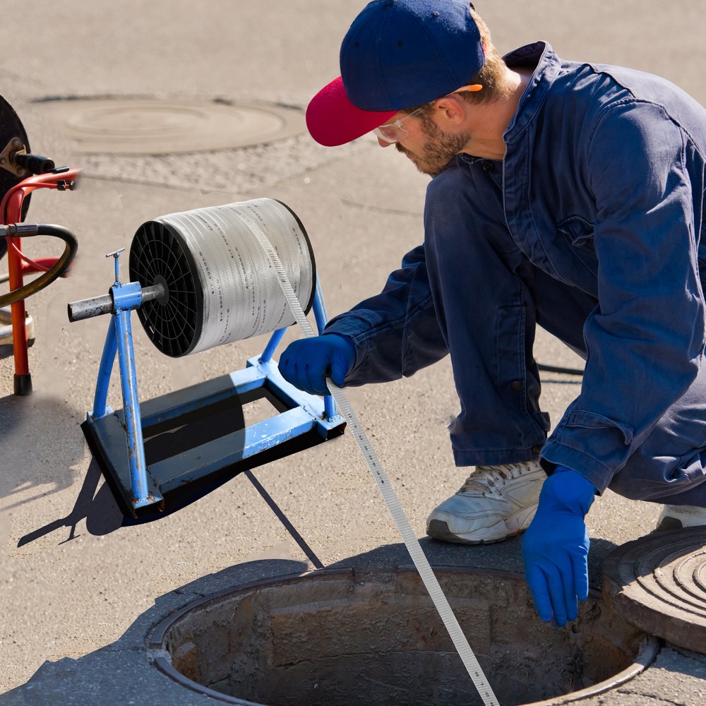 641M2546WO - Durable 1" x 2103' Polyester Pull Tape for Heavy Loads