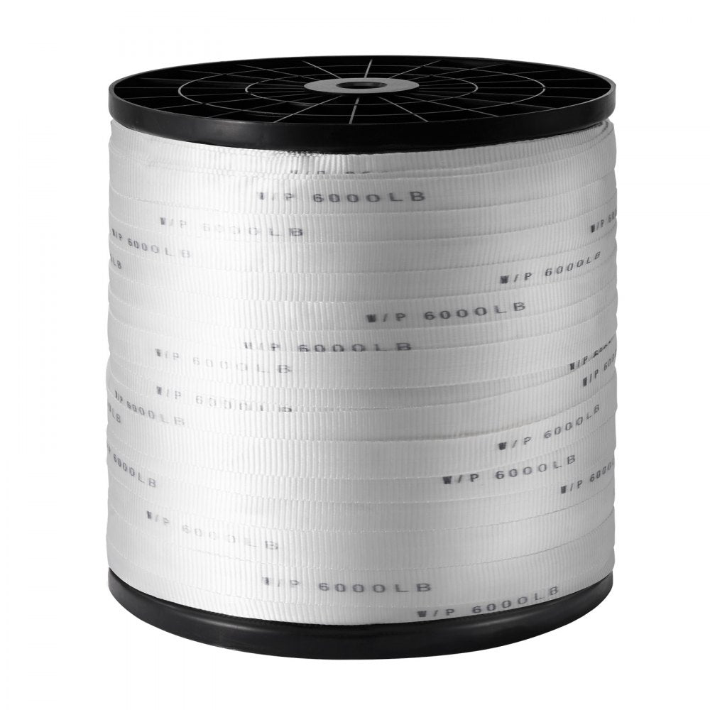 641M2546WO - Durable 1" x 2103' Polyester Pull Tape for Heavy Loads
