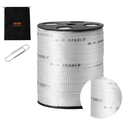 97M159M0R9 - Heavy-Duty 5/8" x 318' Polyester Pull Tape with High Tensile Strength