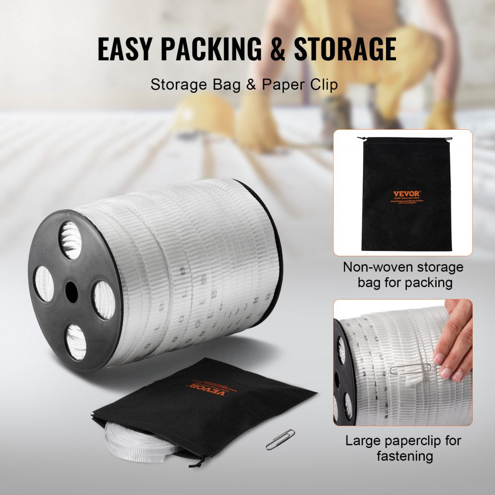 97M19MM699 - 3/4" x 265' VEVOR Polyester Pull Tape for Heavy-Duty Use