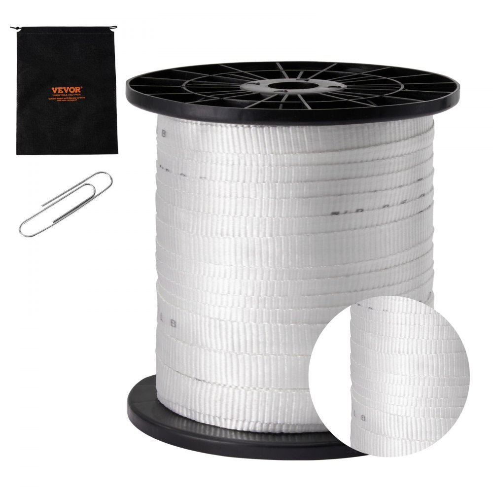97M19MMX2M - 3/4" x 318' VEVOR Durable Polyester Pull Tape for Heavy-Duty Tasks