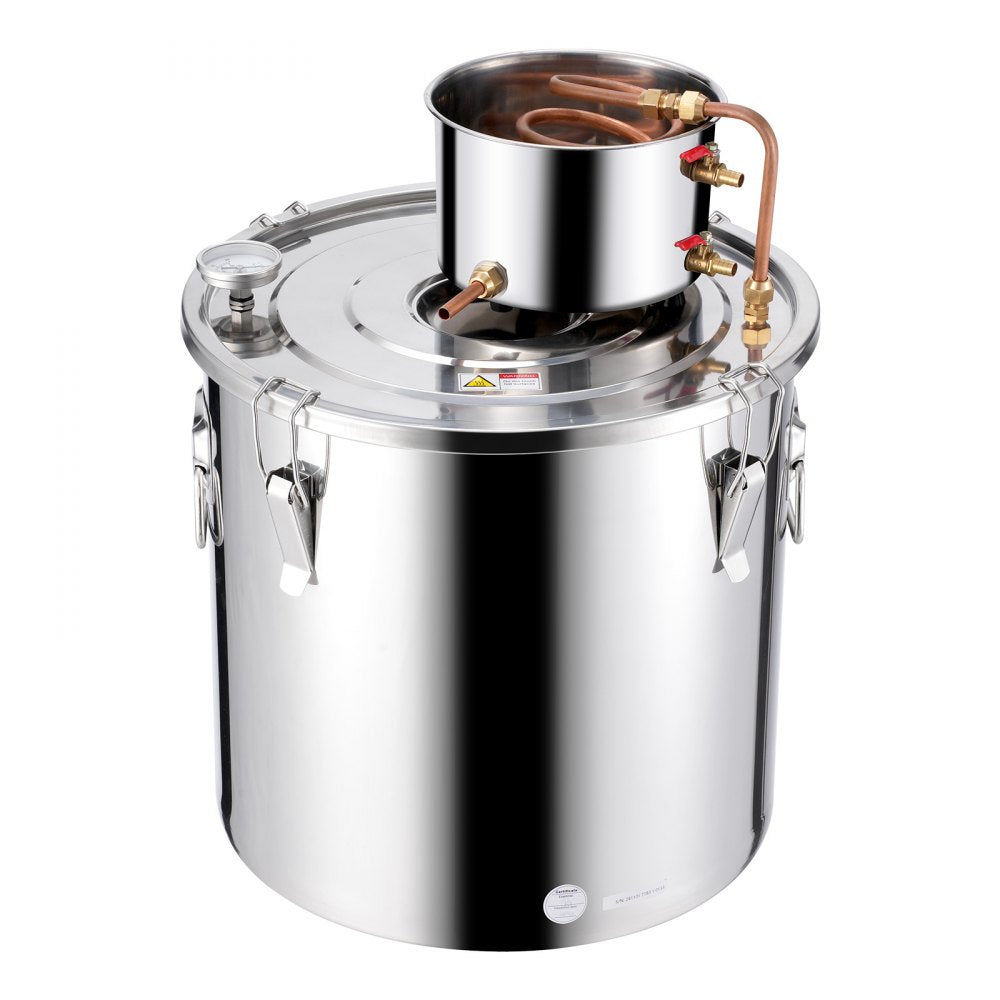 STDB-50L-U - 13.2Gal Stainless Steel Distiller Kit with Cooling Pot