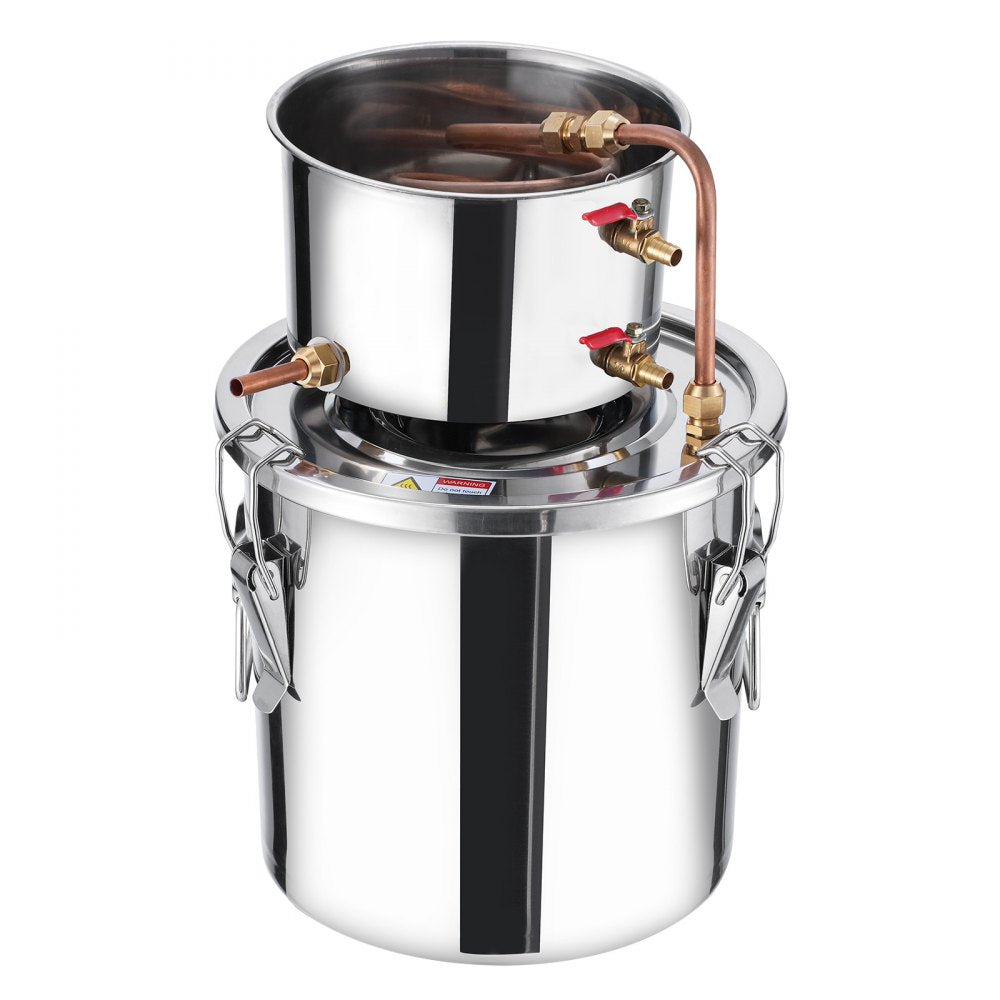 STDB-10L-U - 3 Gal Stainless Steel Distillation Kit with Cooling System