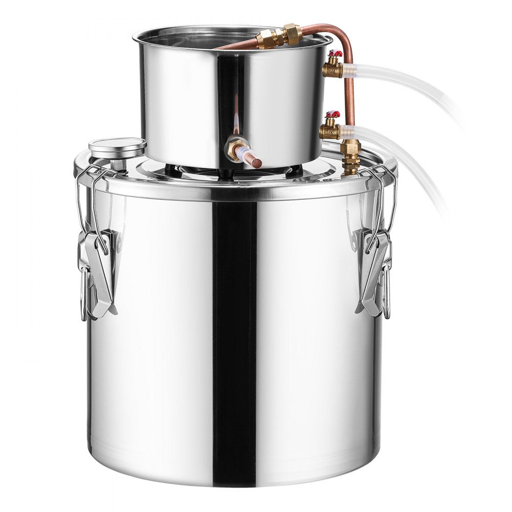 STDB-20L - Stainless Steel 5 Gal Distillation Kit with Cooling Pot