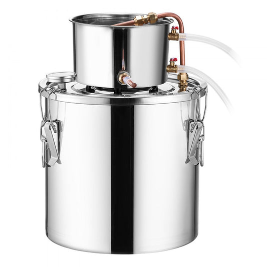 STDB-20L - Stainless Steel 5 Gal Distillation Kit with Cooling Pot