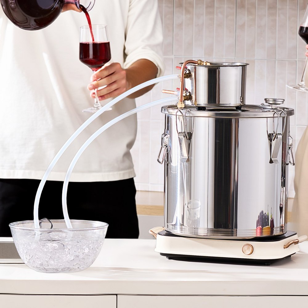 STDB-30L - 8 Gal Stainless Steel Distillation Kit with Cooling Pot