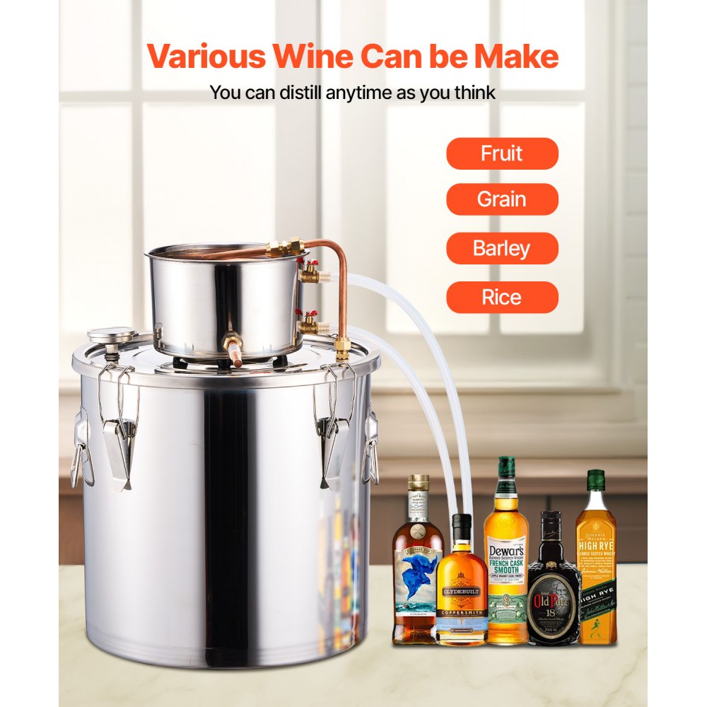 STDB-30L-U - 8 Gal Stainless Steel Distillation Kit with Temperature Control