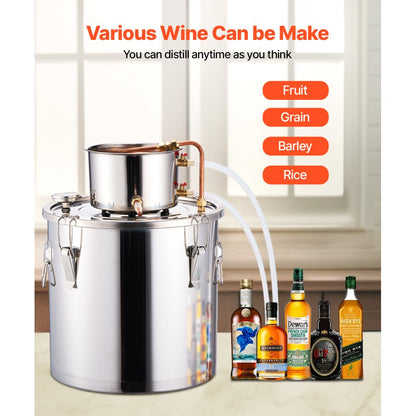 STDB-30L-U - 8 Gal Stainless Steel Distillation Kit with Temperature Control