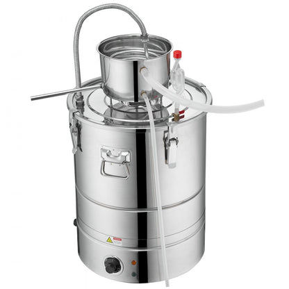 EZL-EH-30S-U - 9 Gal Stainless Steel Home Distillery Kit for Spirits & Oils