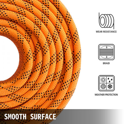 010720522735 - 150' Heavy-Duty Polyester Pulling Rope, 8400 lbs Strength
